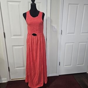 Ingrid + Isabel Dress maternity with front keyhole size medium